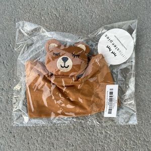 Little Sleepies Bowie the Bear Lovey Blanket NWT